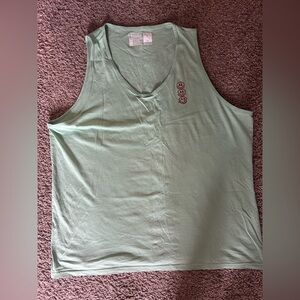 Mint Green Graphic Tank Top Dutch Bros